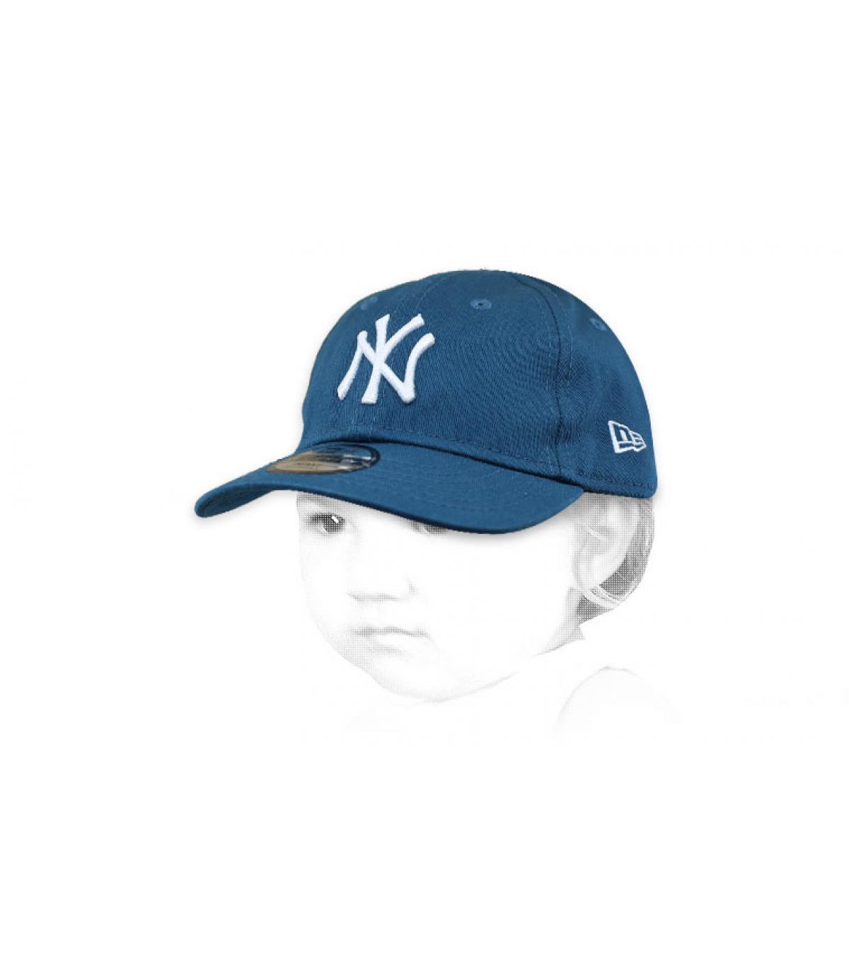 baby blue NY cap Baby Ess 940 NY cadet blue